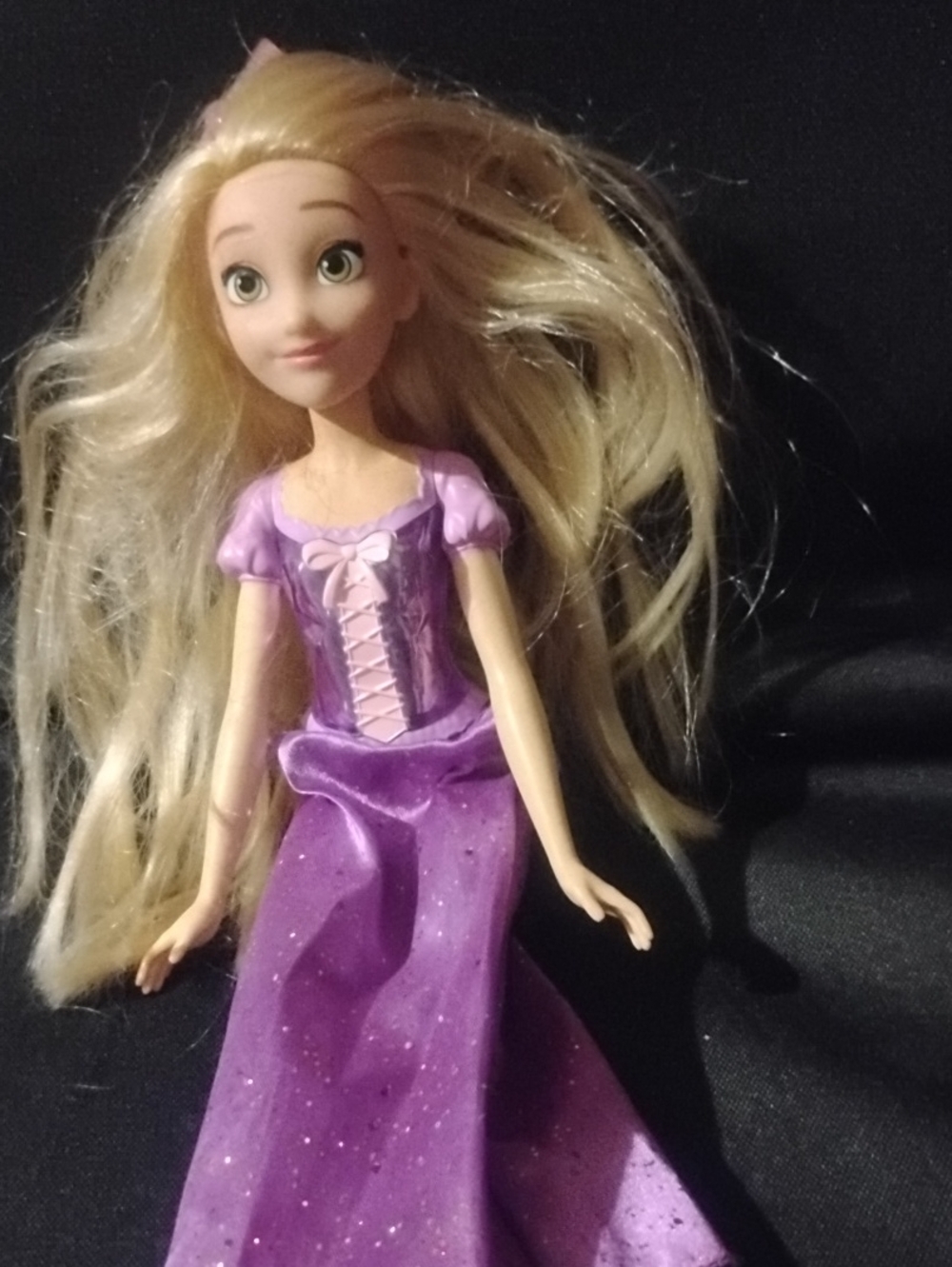 Purple Princess Doll with Blonde Hair - Kids Toys
